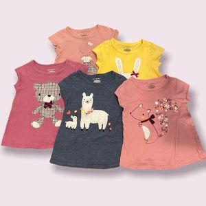 5 first Impressions short sleeves shirts 3T